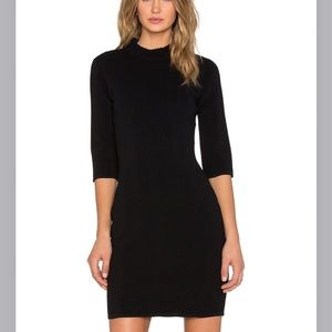 Rebecca Minkoff Black Mosiac bodycon dress